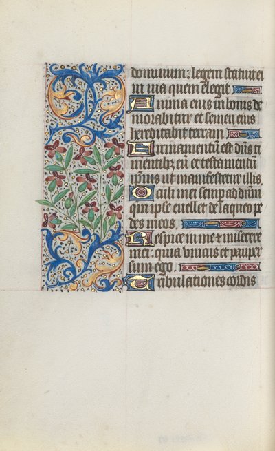 Timebog Brug af Rouen: fol. 119v, ca. 1470. af Master of the Geneva Latini