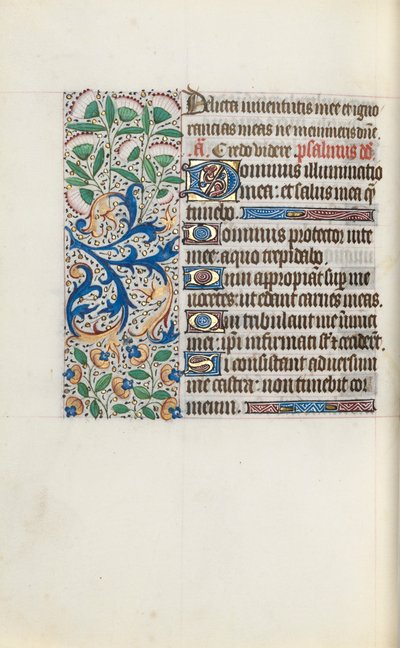 Timebog Brug af Rouen: fol. 120v, ca. 1470. af Master of the Geneva Latini