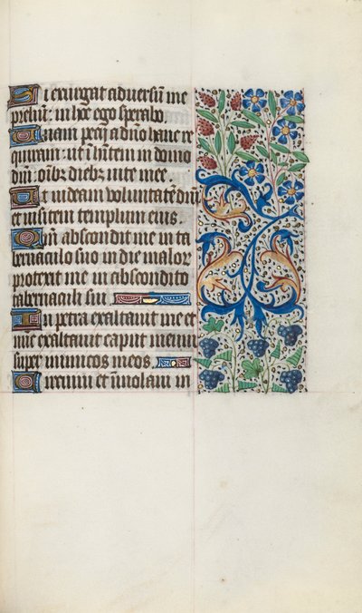 Timebog Brug af Rouen: fol. 121r, ca. 1470. af Master of the Geneva Latini