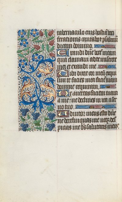 Timebog Brug af Rouen: fol. 121v, ca. 1470. af Master of the Geneva Latini