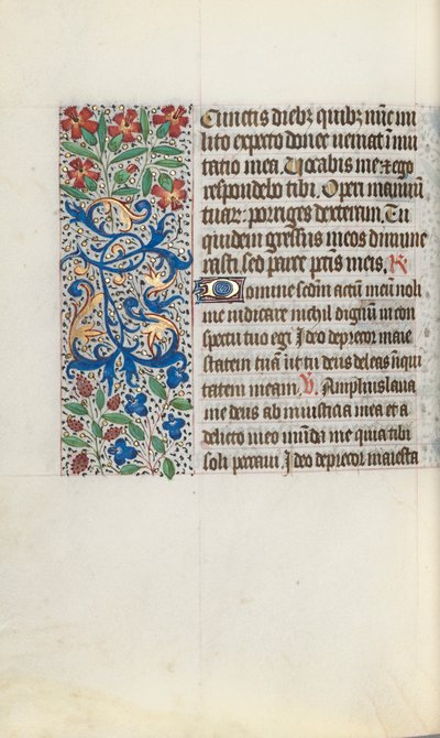 Timebog Brug af Rouen: fol. 124v, ca. 1470. af Master of the Geneva Latini