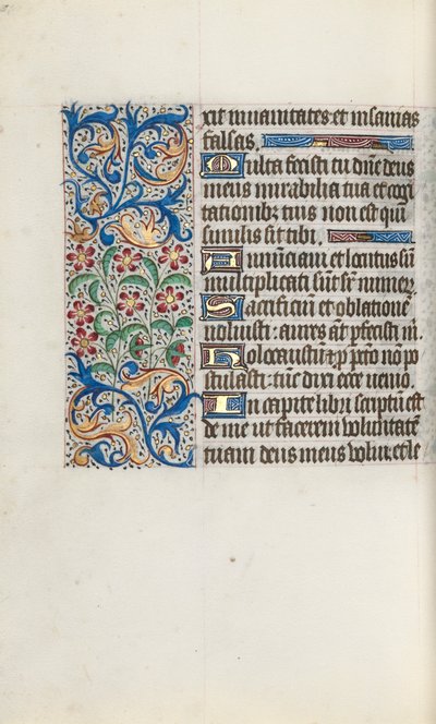 Timebog Brug af Rouen: fol. 125v, ca. 1470. af Master of the Geneva Latini