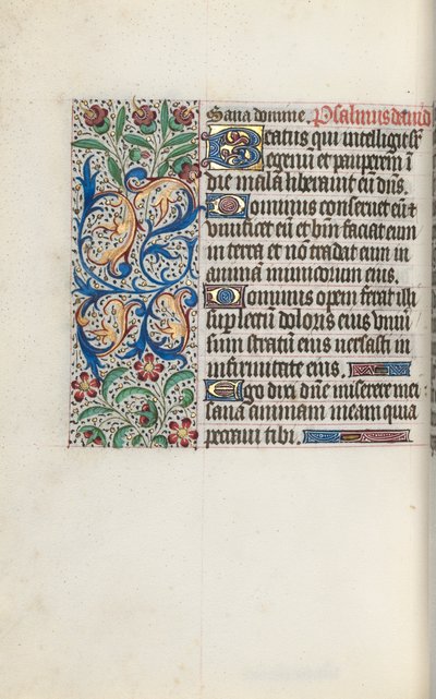 Timebog Brug af Rouen: fol. 127v, ca. 1470. af Master of the Geneva Latini