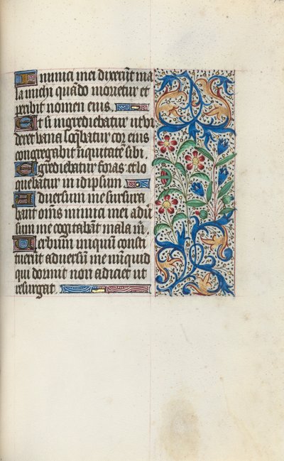Timebog Brug af Rouen: fol. 128r, ca. 1470. af Master of the Geneva Latini