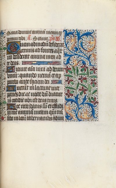 Timebog Brug af Rouen: fol. 129r, ca. 1470. af Master of the Geneva Latini