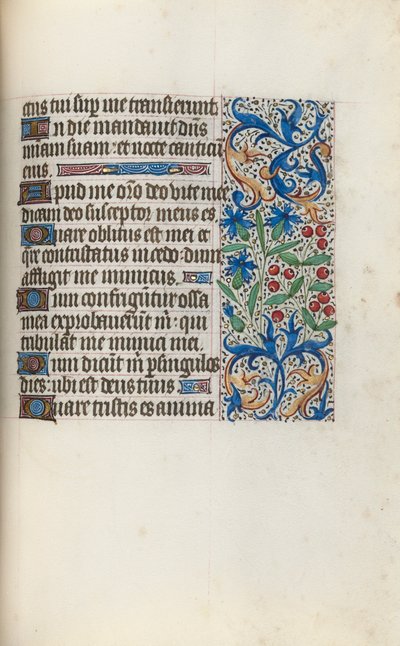 Timebog Brug af Rouen: fol. 130r, ca. 1470. af Master of the Geneva Latini