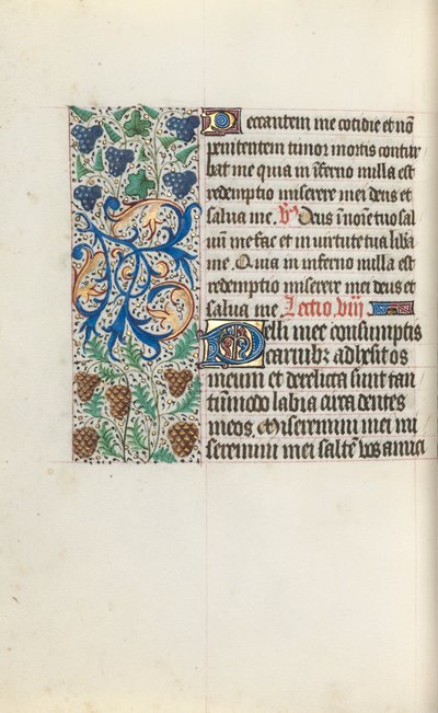 Timebog Brug af Rouen: fol. 131v, ca. 1470. af Master of the Geneva Latini
