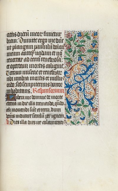 Timebog Brug af Rouen: fol. 133r, ca. 1470. af Master of the Geneva Latini