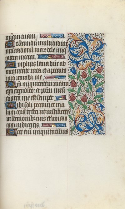 Timebog Brug af Rouen: fol. 134r, ca. 1470. af Master of the Geneva Latini