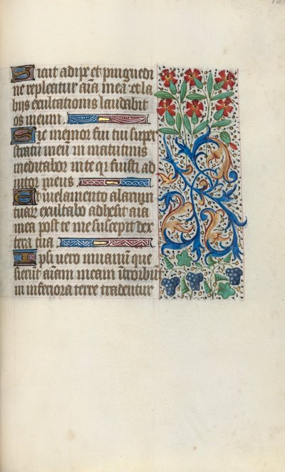 Timebog Brug af Rouen: fol. 138r, ca. 1470. af Master of the Geneva Latini