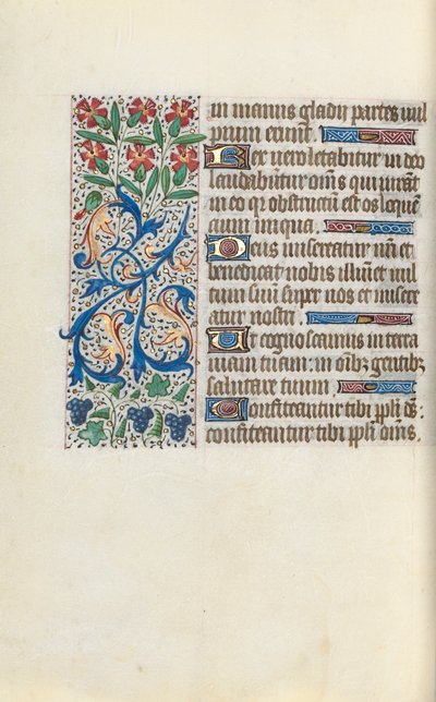 Timebog Brug af Rouen: fol. 138v, ca. 1470. af Master of the Geneva Latini