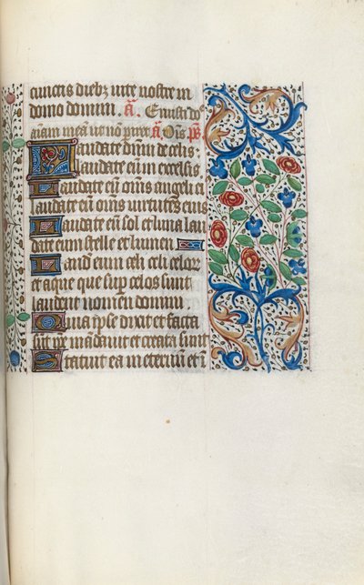 Timebog Brug af Rouen: fol. 141r, ca. 1470. af Master of the Geneva Latini