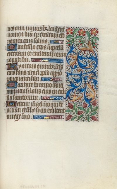 Timebog Brug af Rouen: fol. 142r, ca. 1470. af Master of the Geneva Latini