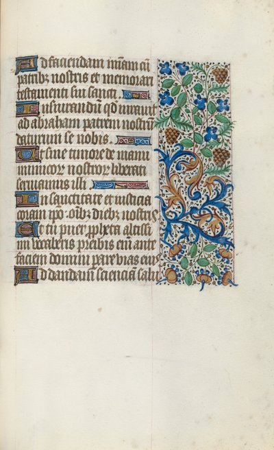 Timebog Brug af Rouen: fol. 144r, ca. 1470. af Master of the Geneva Latini