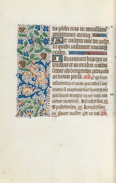 Timebog Brug af Rouen: fol. 144v, ca. 1470. af Master of the Geneva Latini