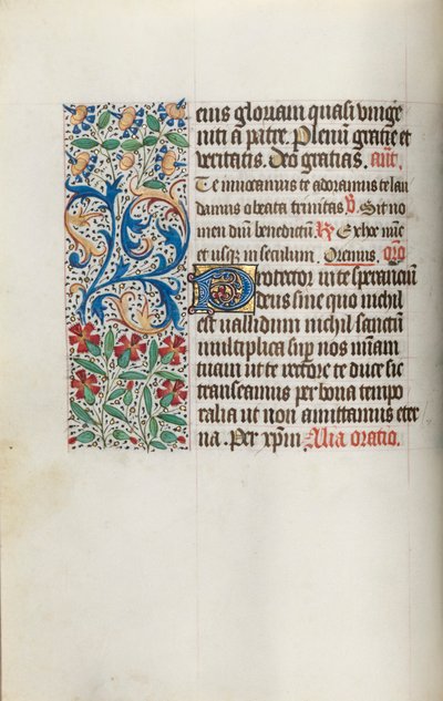 Timebog Brug af Rouen: fol. 14v, c. 1470. af Master of the Geneva Latini