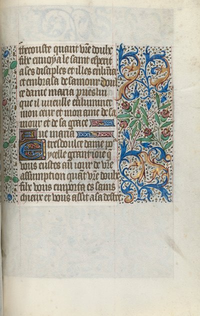 Timebog Brug af Rouen: fol. 151r, ca. 1470. af Master of the Geneva Latini
