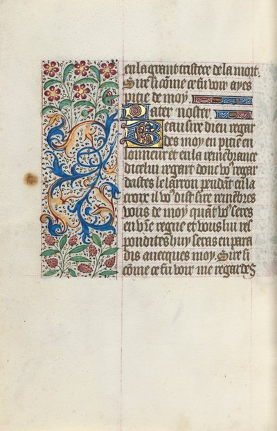 Timebog Brug af Rouen: fol. 154v, ca. 1470. af Master of the Geneva Latini
