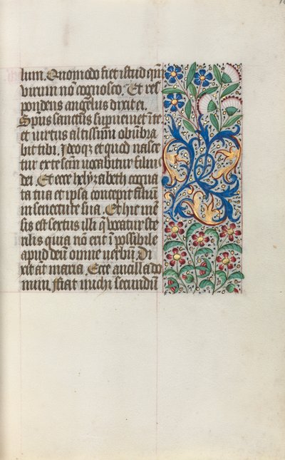 Timebog Brug af Rouen: fol. 16r, c. 1470. af Master of the Geneva Latini