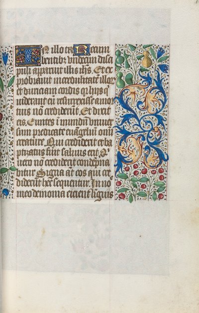 Timebog Brug af Rouen: fol. 18r, c. 1470. af Master of the Geneva Latini