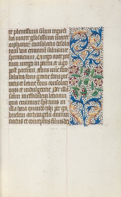 Timebog Brug af Rouen: fol. 19r, ca. 1470. af Master of the Geneva Latini