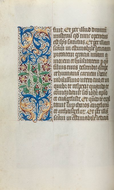 Timebog Brug af Rouen: fol. 19v, ca. 1470. af Master of the Geneva Latini