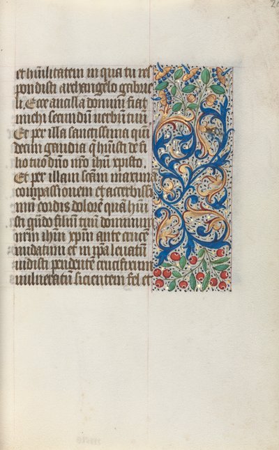 Timebog Brug af Rouen: fol. 20r, c. 1470. af Master of the Geneva Latini