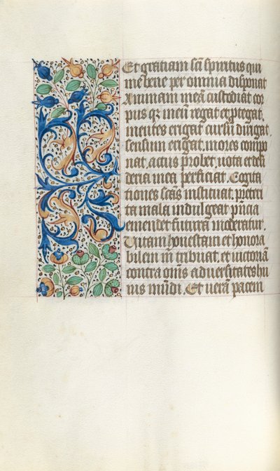 Timebog Brug af Rouen: fol. 21v, c. 1470. af Master of the Geneva Latini