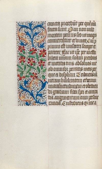 Timebog Brug af Rouen: fol. 24v, c. 1470. af Master of the Geneva Latini