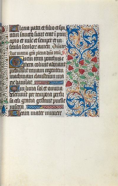 Timebog Brug af Rouen: fol. 30r, c. 1470. af Master of the Geneva Latini
