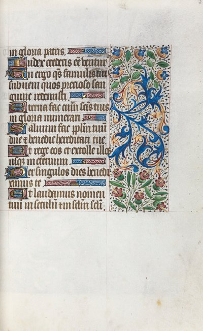Timebog Brug af Rouen: fol. 38v, ca. 1470. af Master of the Geneva Latini