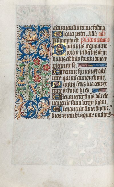 Timebog Brug af Rouen: fol. 39b, c. 1470. af Master of the Geneva Latini