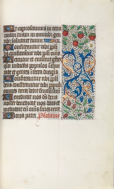 Timebog Brug af Rouen: fol. 41r, c. 1470. af Master of the Geneva Latini