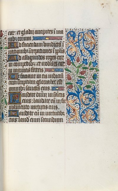 Timebog Brug af Rouen: fol. 46r, ca. 1470. af Master of the Geneva Latini