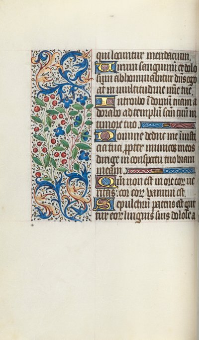 Timebog Brug af Rouen: fol. 52v, c. 1470. af Master of the Geneva Latini