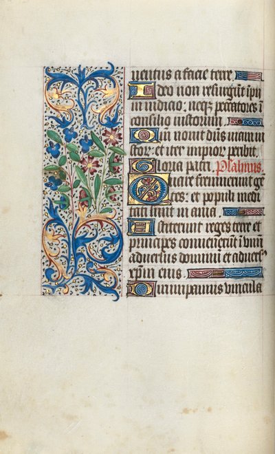 Timebog Brug af Rouen: fol. 57v, ca. 1470. af Master of the Geneva Latini