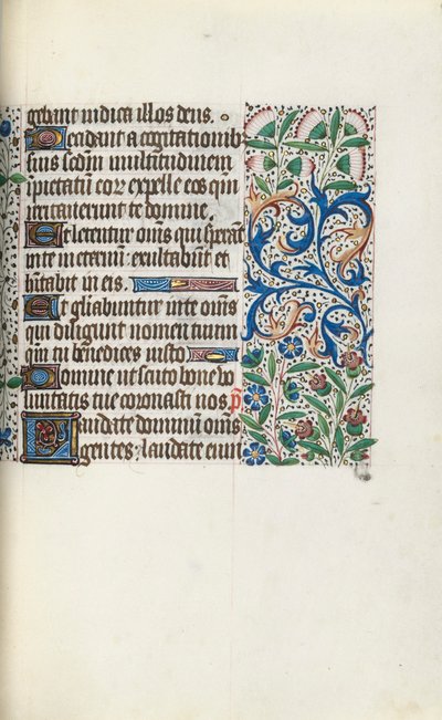 Timebog Brug af Rouen: fol. 60r, ca. 1470. af Master of the Geneva Latini