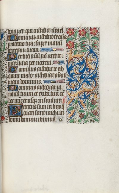 Timebog Brug af Rouen: fol. 62r, ca. 1470. af Master of the Geneva Latini