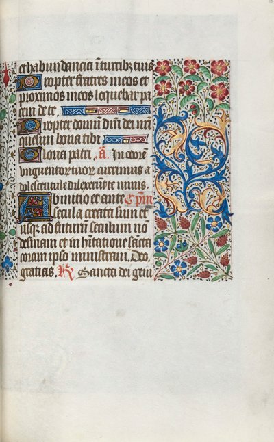 Timebog Brug af Rouen: fol. 63r, ca. 1470. af Master of the Geneva Latini