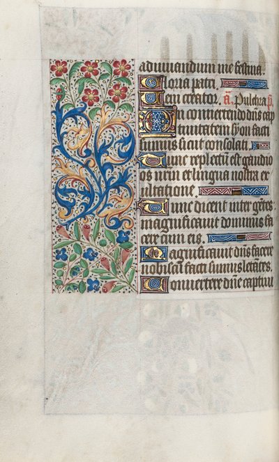 Timebog Brug af Rouen: fol. 67v, ca. 1470. af Master of the Geneva Latini