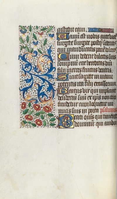 Timebog Brug af Rouen: fol. 68v, ca. 1470. af Master of the Geneva Latini