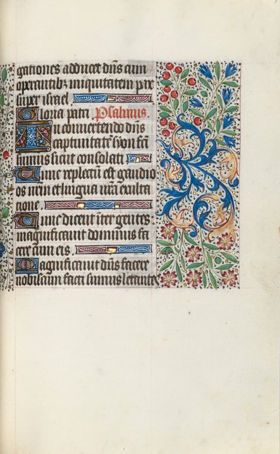Timebog Brug af Rouen: fol. 72r, ca. 1470. af Master of the Geneva Latini