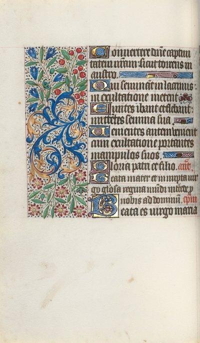 Timebog Brug af Rouen: fol. 72v, ca. 1470. af Master of the Geneva Latini