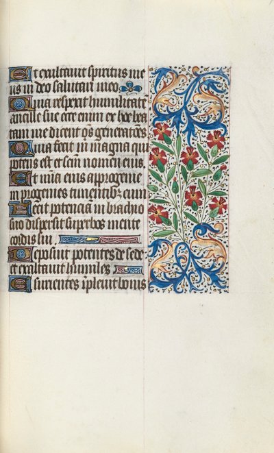 Timebog Brug af Rouen: fol. 74r, ca. 1470. af Master of the Geneva Latini