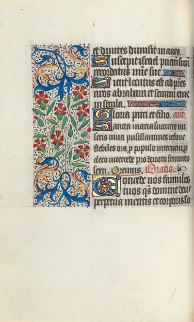 Timebog Brug af Rouen: fol. 74v, ca. 1470. af Master of the Geneva Latini