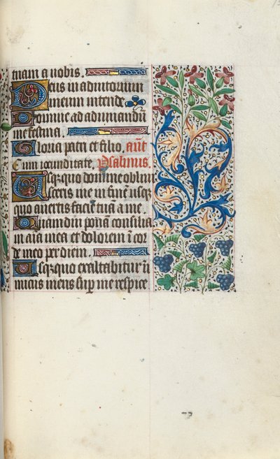Timebog Brug af Rouen: fol. 75r, ca. 1470. af Master of the Geneva Latini