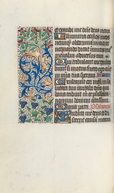 Timebog Brug af Rouen: fol. 75v, ca. 1470. af Master of the Geneva Latini