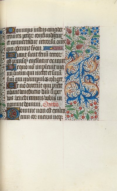 Timebog Brug af Rouen: fol. 77r, ca. 1470. af Master of the Geneva Latini