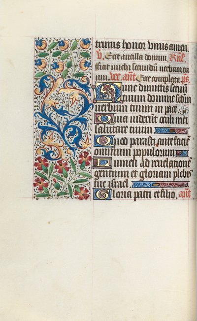 Timebog Brug af Rouen: fol. 78v, ca. 1470. af Master of the Geneva Latini