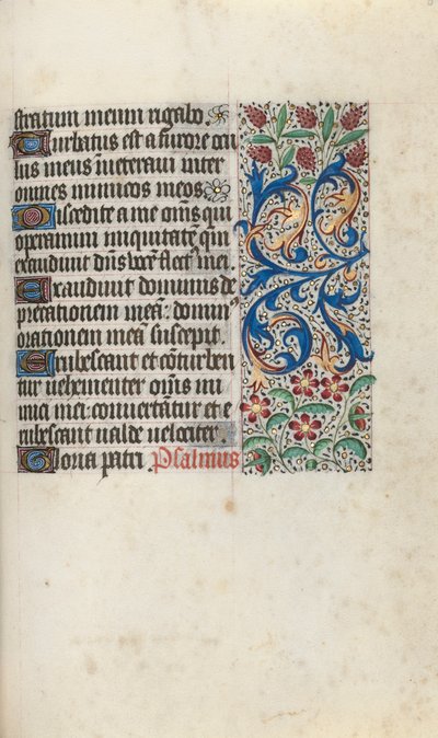 Timebog Brug af Rouen: fol. 81r, ca. 1470. af Master of the Geneva Latini